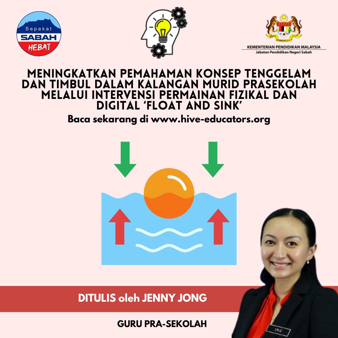 MENINGKATKAN PEMAHAMAN KONSEP TENGGELAM DAN TIMBUL DALAM KALANGAN MURID PRASEKOLAH MELALUI INTERVENSI PERMAINAN FIZIKAL DAN DIGITAL ‘FLOAT AND SINK’